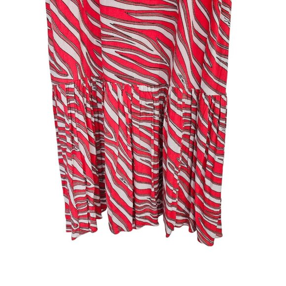 Women's - MICHAEL Michael Kors Animal Print Midi Sundress, Size Small - Picture 5 of 10